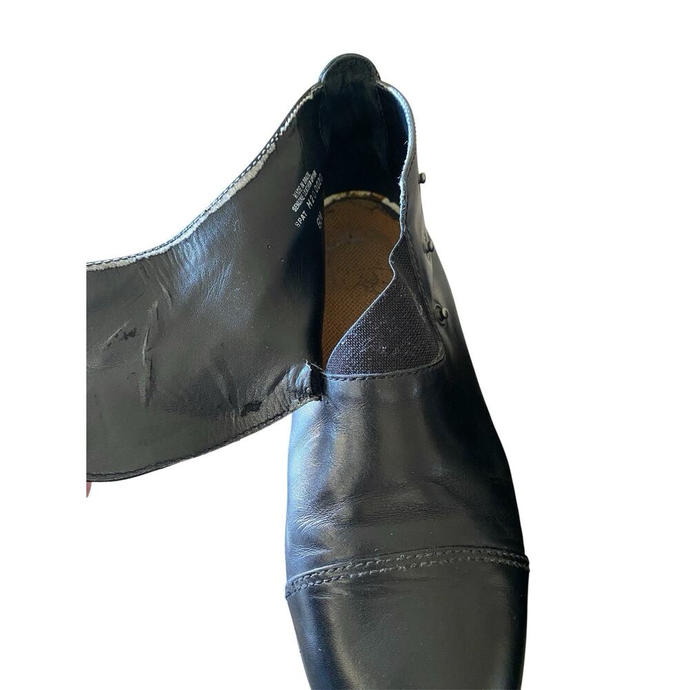 Ariat Spat III Snap Ankle Riding Boots Women’s 8 Black Leather Coastal Cowgirl - Picture 7 of 11